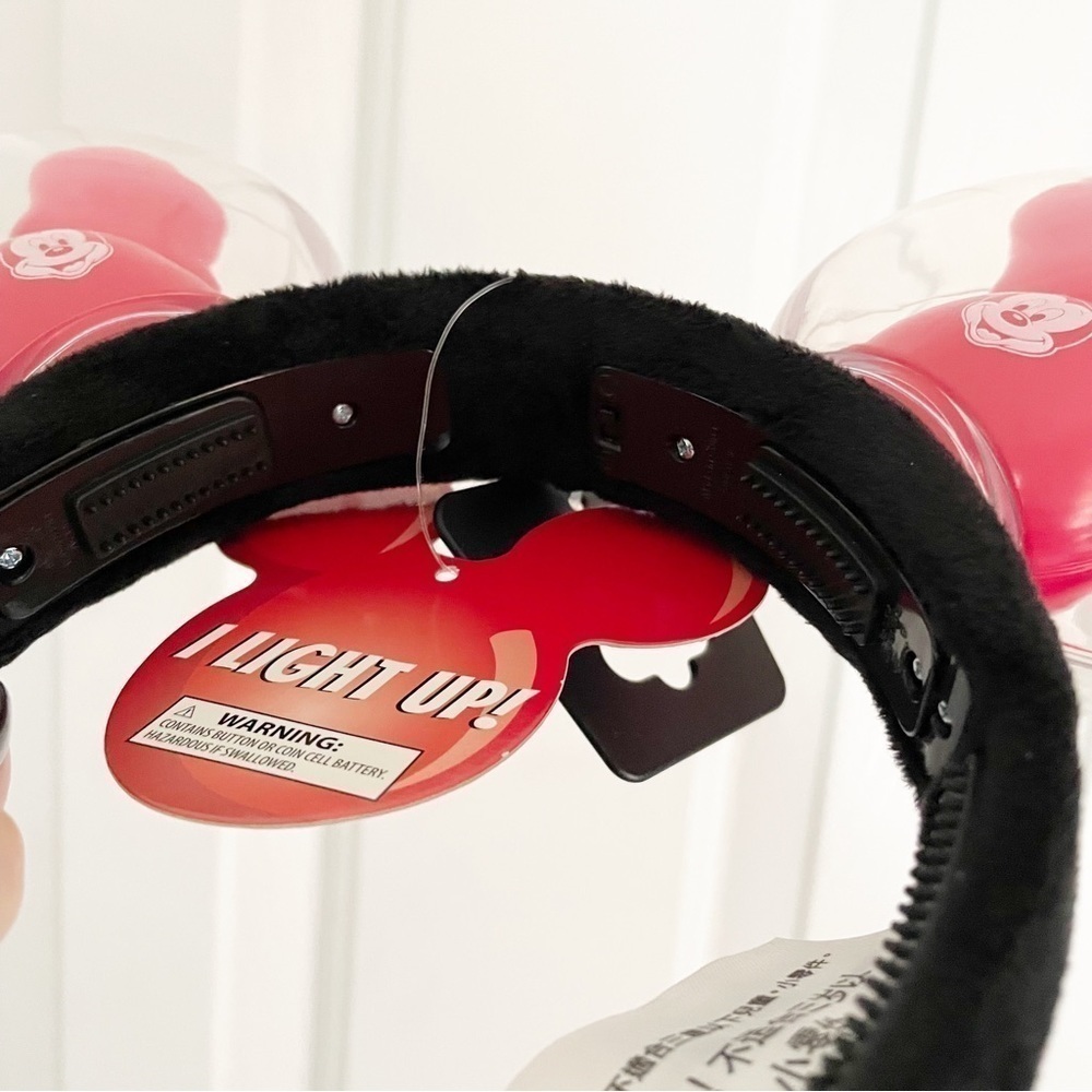 NWT Disney Parks Mickey Mouse Balloon Ears Best Day Ever Light Up Headband - Picture 3 of 3